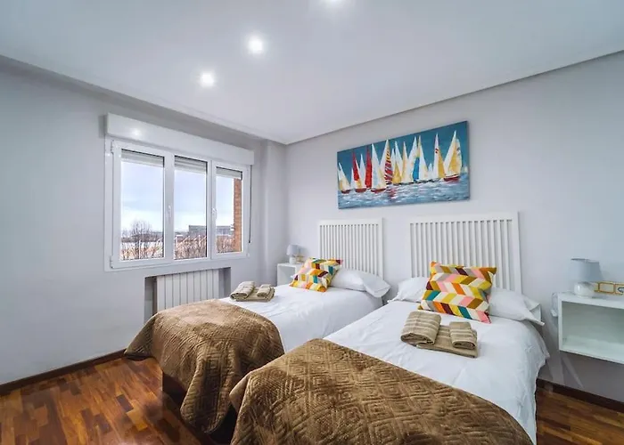 Ventana De Poniente, Dos Frente A La Playa Con Parking Privado דירה גיחון